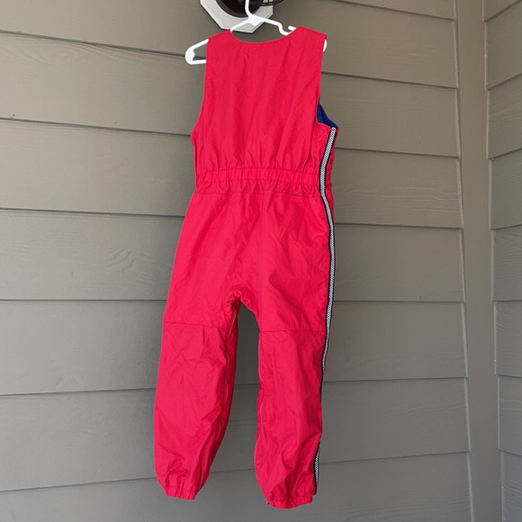 Columbia red size 4T unisex snow bib - Picture 2 of 10
